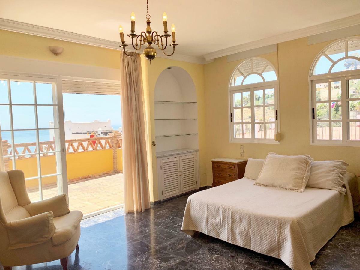 Chalet Con Piscinas Y Vistas De Ensueno Almuñécar Exteriör bild